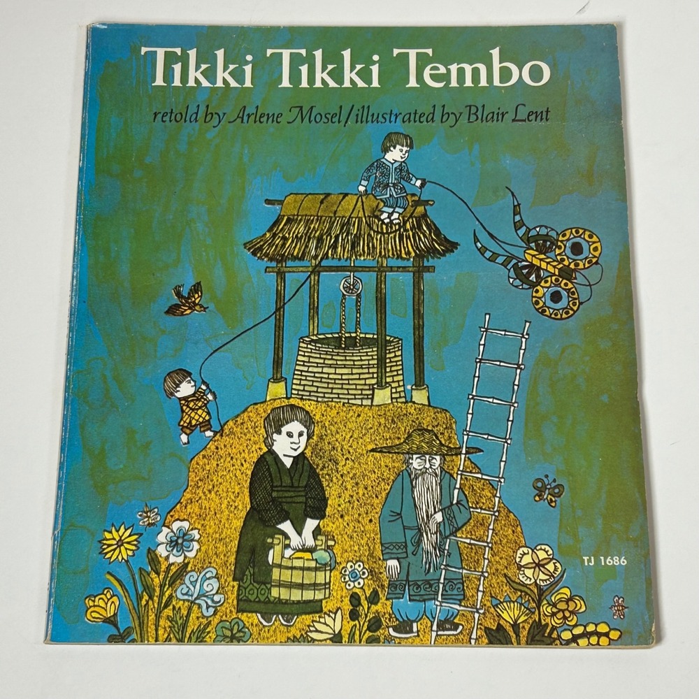 Tikki Tikki Tembo Arlene Mosel Blair Lent 1972 Scholastic Vintage Paperback